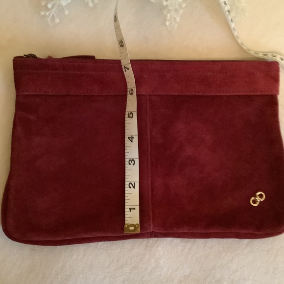 Suede Leather Clutch - Picture 7 of 11